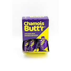 Chamois Butt\'r Coconut Anti-Chafe Cream, 75 Count of 9mL packets
