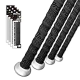 ALIEN PROS Bat Grip Tape for Baseball (2 Grips/4 Grips) – 1.1 mm Precut and Pro Feel Bat Tape – Replacement for Old Baseball bat Grip – Wrap Your Bat for an Epic Home Run (2 Grips/4 Grips)