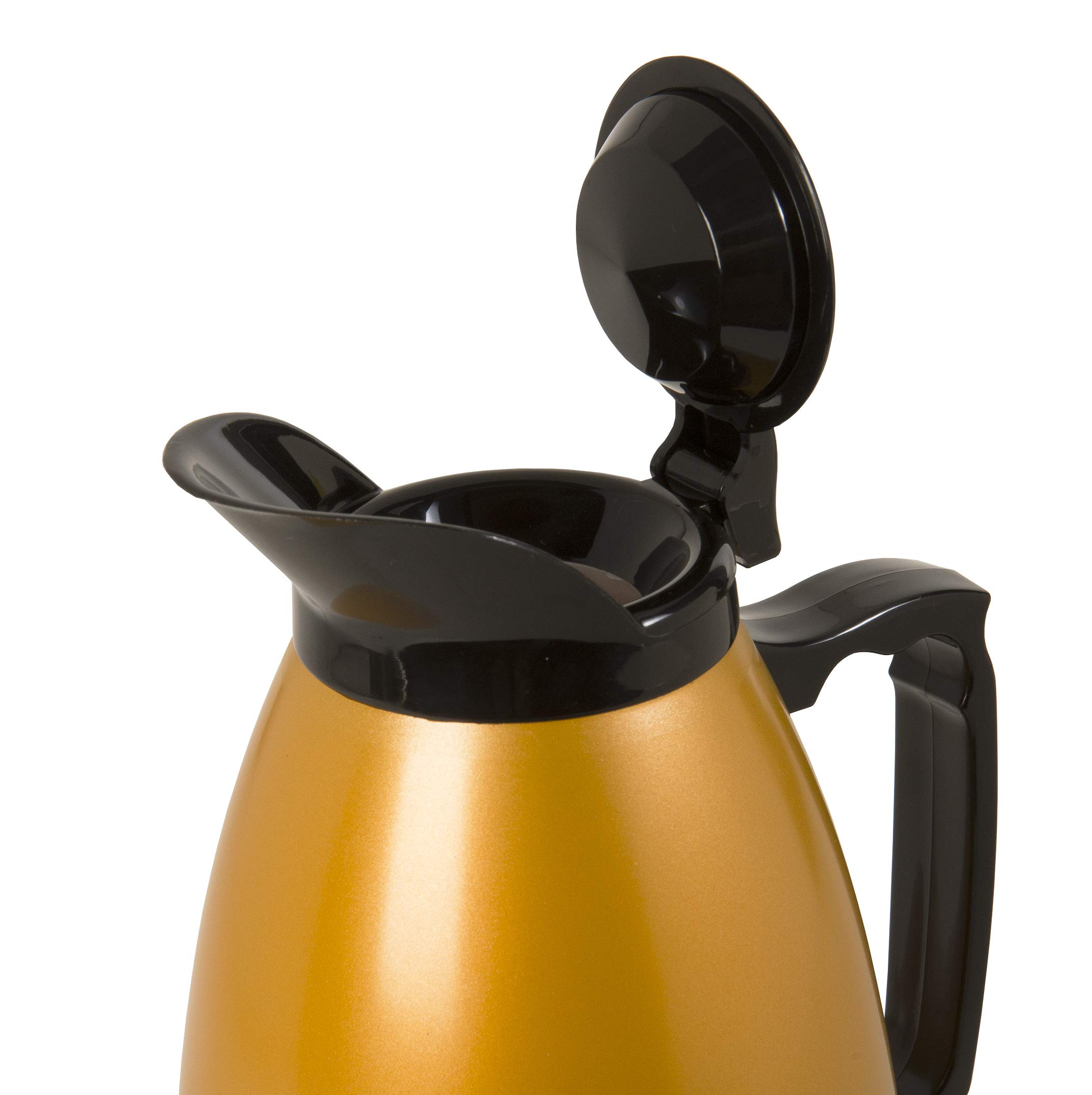 Update International H422/64 Black & Gold Traditional 64oz