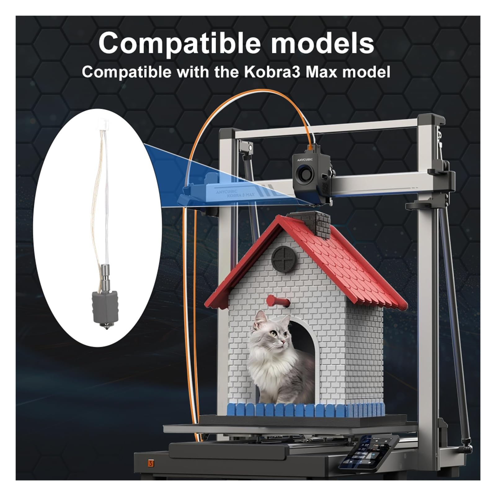 Hotend-Kit, kompatibel for Anycubic