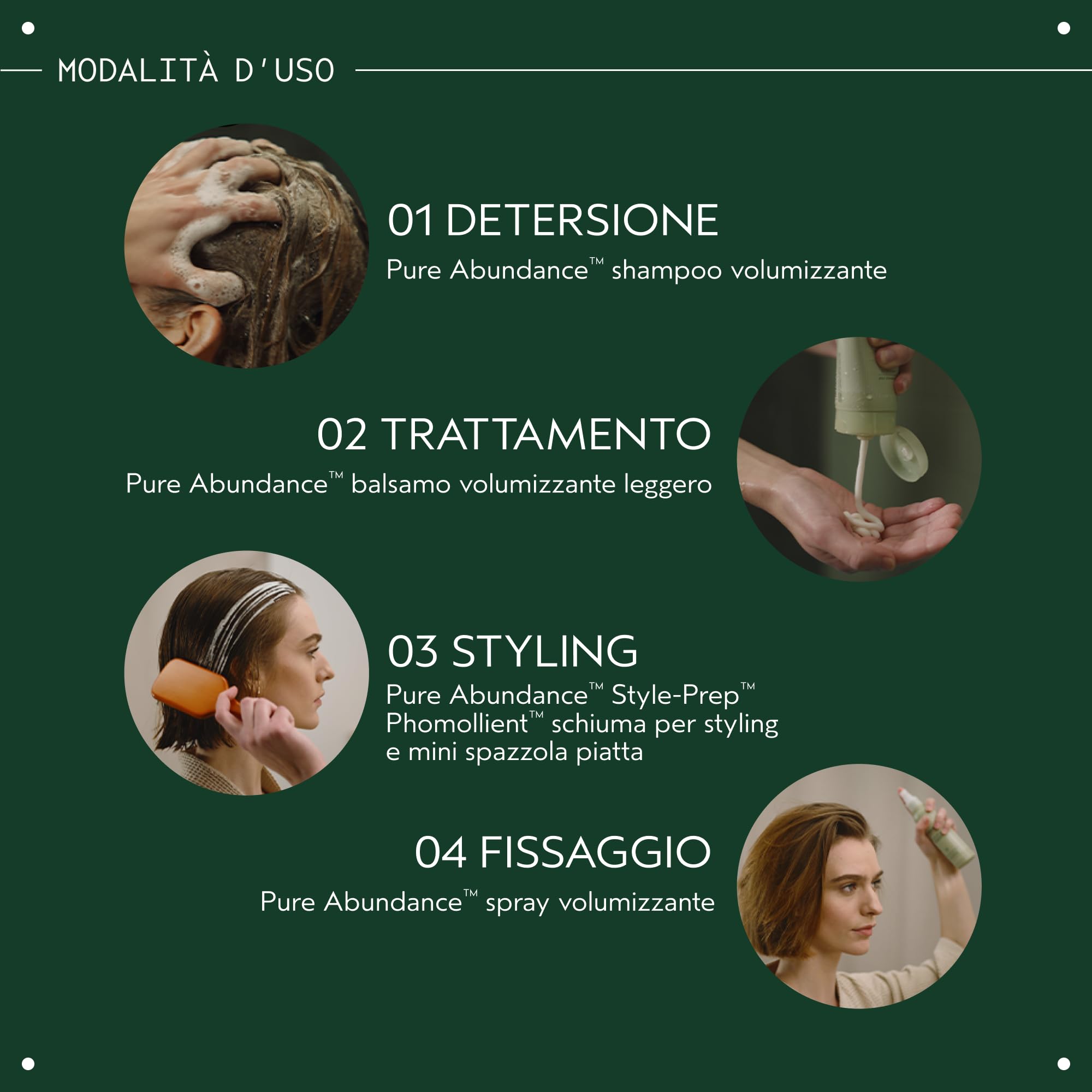 Aveda Pure Abundance™ Shampoo volumizzante | Shampoo per capelli sottili | Shampoo sebonormalizzante | Formula vegana