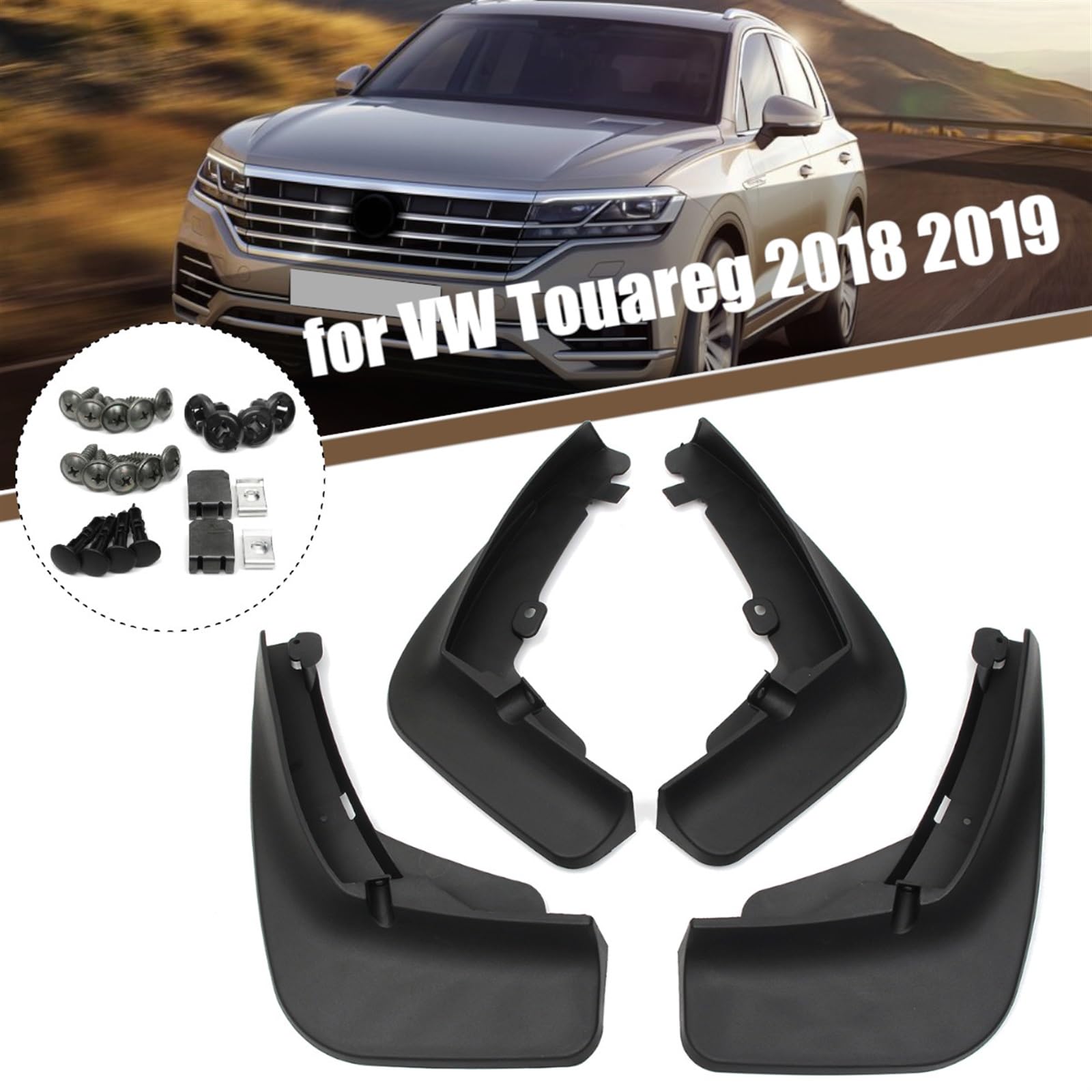 Paraspruzzi Parafanghi Paraspruzzi Paraspruzzi Parafango Paraspruzzi, for VW, for Touareg, MK3 2018 2019 2020