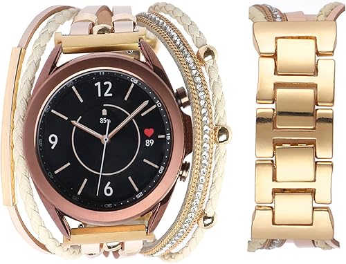 Miniatura 2 de Compatible con Samsung Galaxy Watch 7FE6543 Band1.575 in 1.732 inActive 2Galaxy Watch 5 ProWatch 7&6&4 Classic 1.693 in1.850 in1.654 in1.811