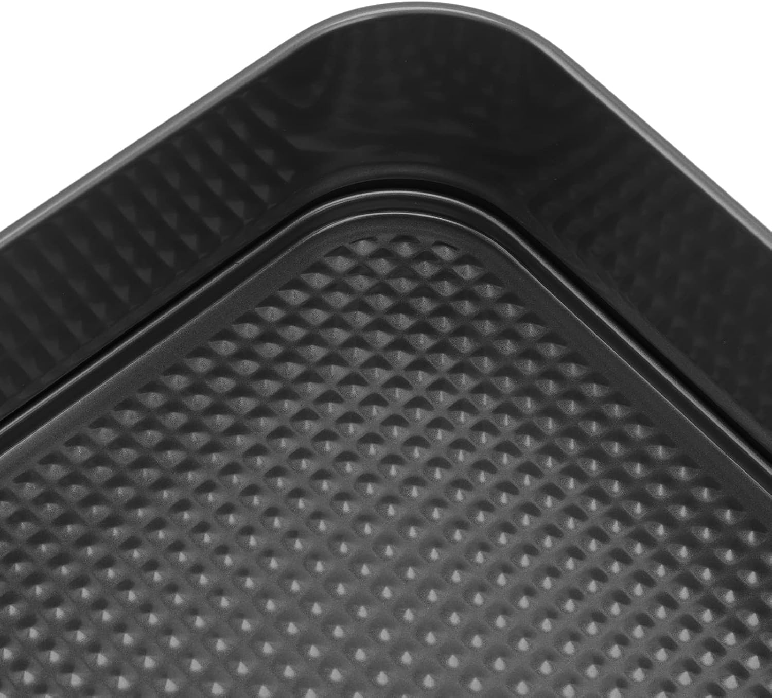 Quadrate Springform Cake Pan with Removable Bottom, Nonstick Leakproof Cheesecake Pan for Cheesecake Pizza Bread, Stainless Steel Spring Buckle Baking Pan (22/24/26)