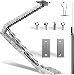 HAYATEC Automatischer Fensteröffner Gewächshaus Fensteröffner Fensterheber Gewächshaus – Temperaturgesteuert, ohne Strom, robust & wetterfest – Hubkraft 7 kg, Hubhöhe 40 cm – einfache Montage