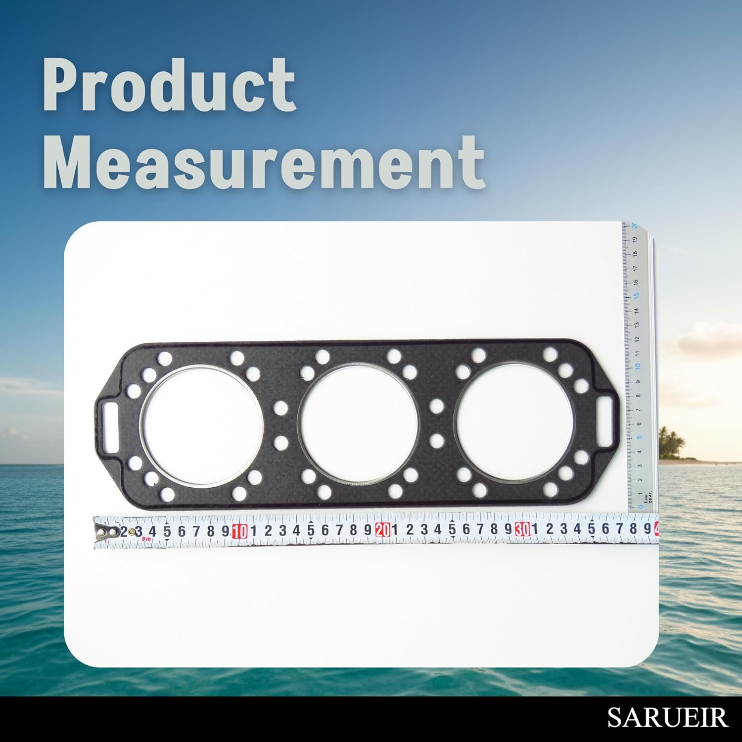 Head Gasket for Mercury Mariner Outboard V6 150/175 hp MERC Mercury MULA I 27-79583-1 27-79583