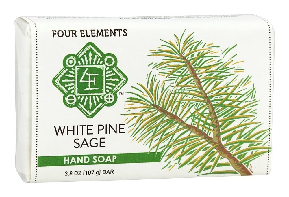 White Pine Sage Soap produced by Four Elements