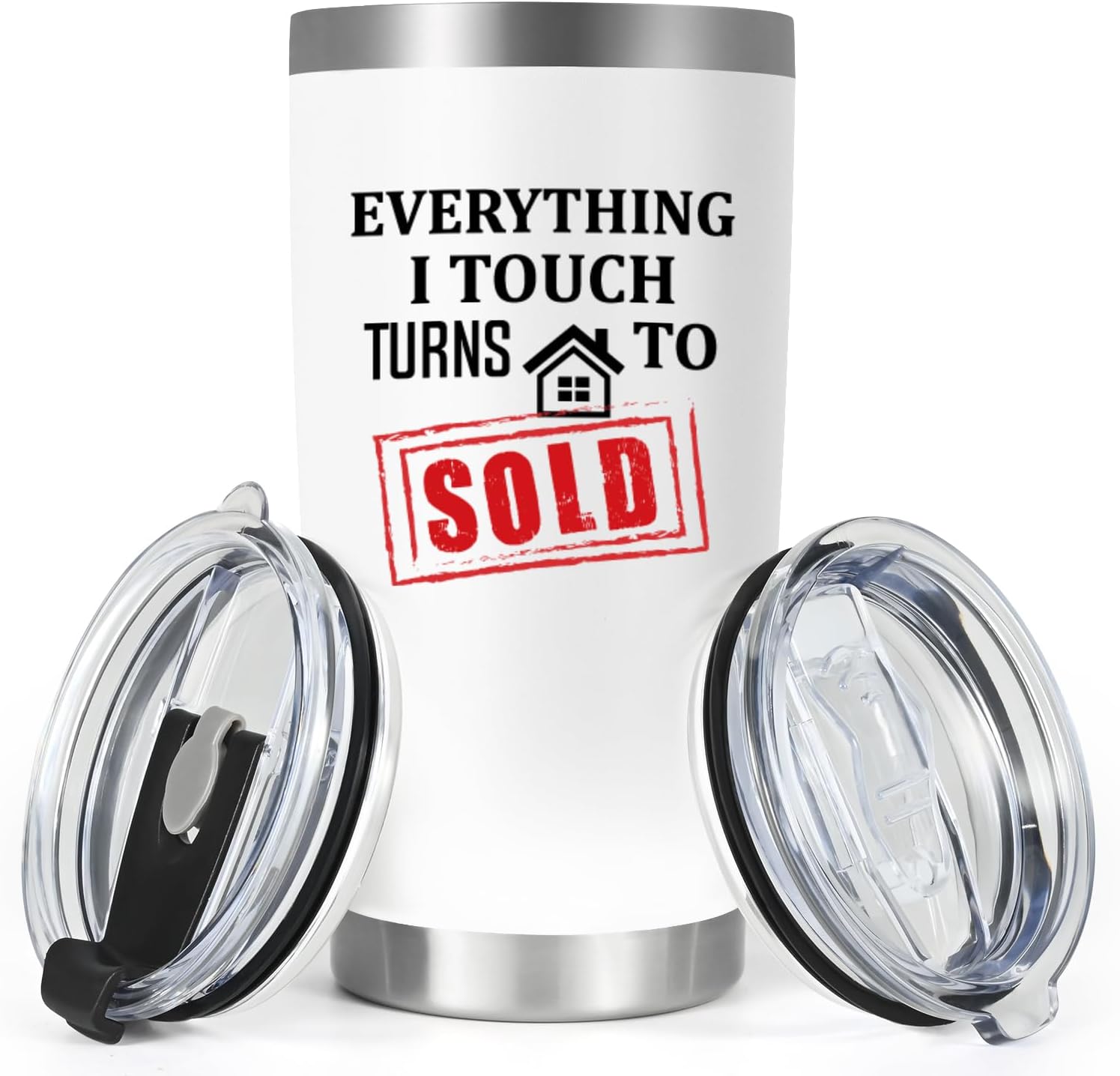 LiqCool Realtor Gifts for Women, Every I Touched Turns to