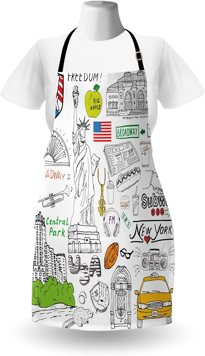 Lunarable Multicolor Apron