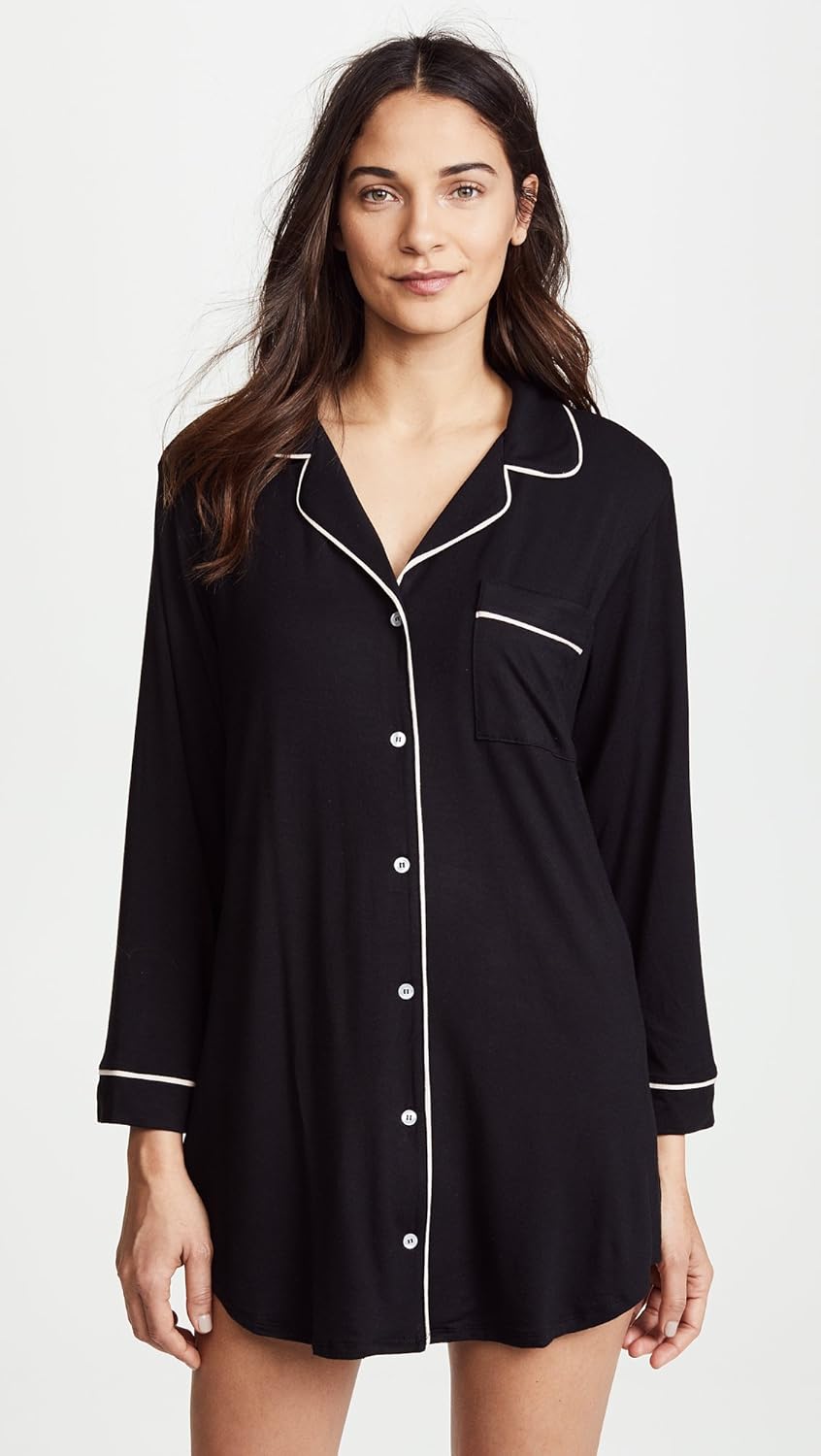 Eberjey Gisele Classic Women's Pajama Sleepshirt - Image 2