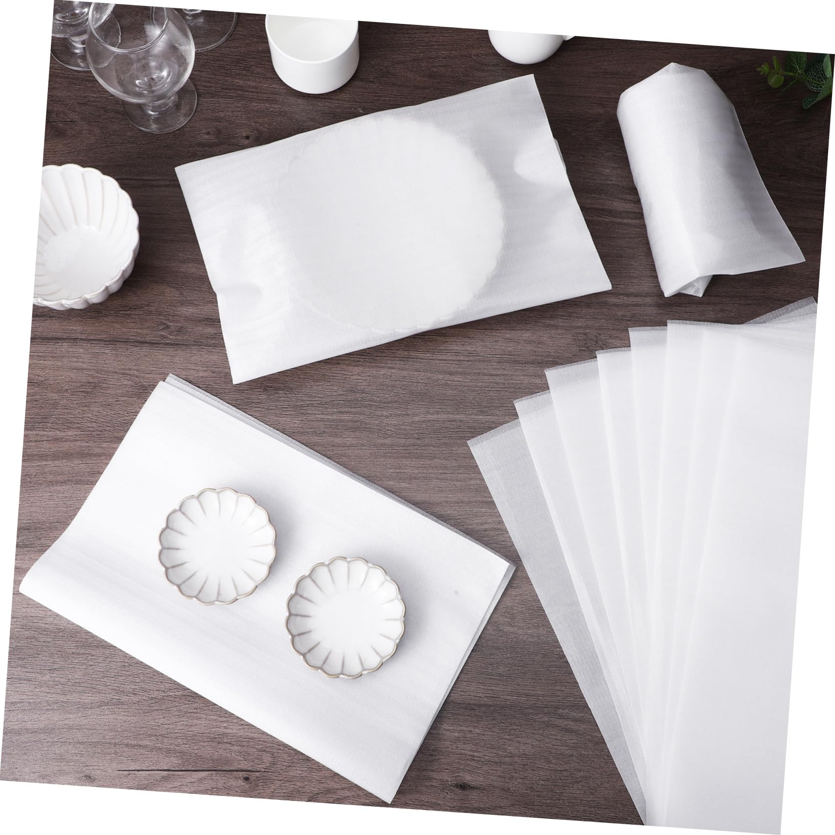 Alipis Sacchetti in Schiuma Pe per Imballaggio 100 Pezzi, Protezione Imbottita per Vetro e Ceramica, Grande Capacità, Colore Bianco, per Traslochi e Spedizioni