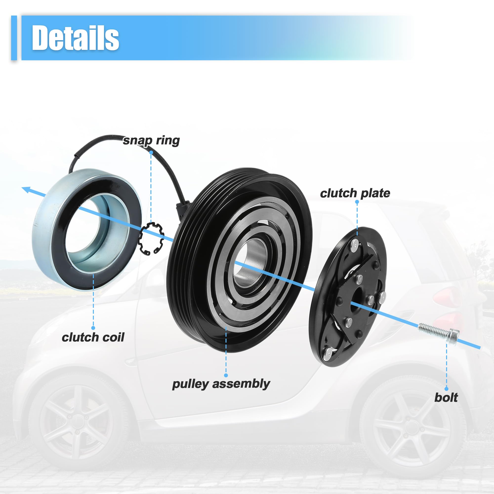 Ac Clutch Kit X AUTOHAUX 1 Set PCV CCV Vent Valve Elbow With Grommet Ac ...