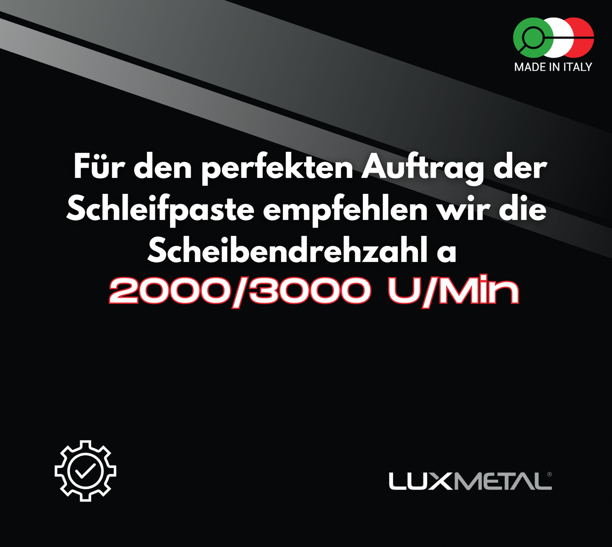 Lux Metal Polierpaste Set 700 G – 3 Stück (A-K-Z), Für Spiegelglanz Auf Edelstahl, Alu, Messing & Mehr