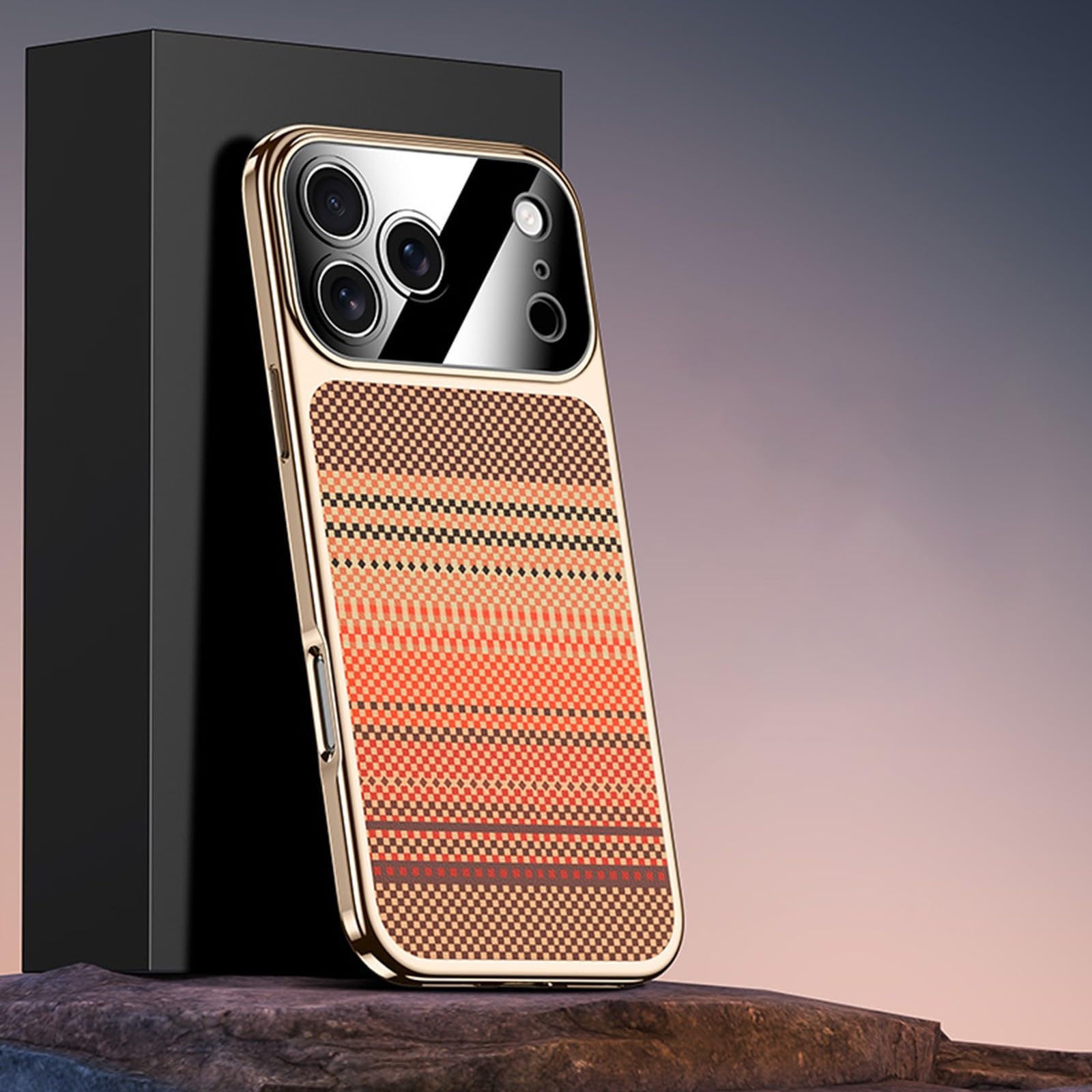 Coque en cuir iPhone 15 orange idéale pour sécuriser vos déplacements - 8