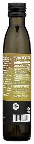 Miniatura 2 de O OLIVE OIL & VINEGAR Aceite de oliva de limón orgánico triturado Meyer, 8.45 onzas líquidas