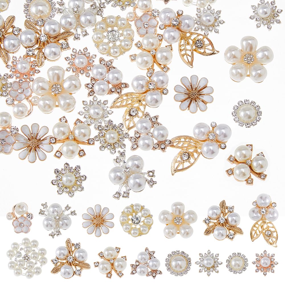 Boutons en strass pour customiser vos vêtements, sacs et chaussures de cérémonie à dos plat