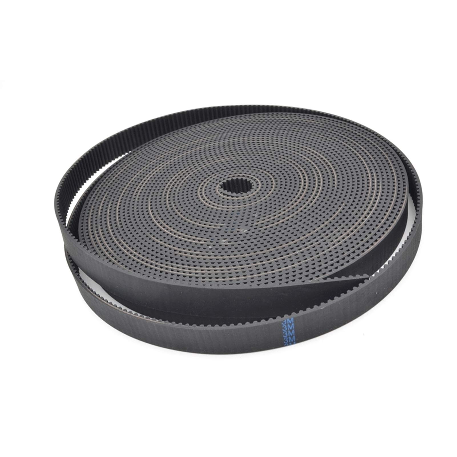 Geeyu ZHaonan-Zahnriemen ARC HTD3M Zahnriemen, Breite 15 mm, Länge 10000mm, Gummifaser, HTD3m-15mm Öffnen Sie Synchrongürtel, 10 Meter Ersatzteile