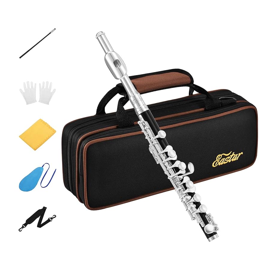 Amazon.com: Eastar Beginner Piccolo Flute, Key of C, Resin
