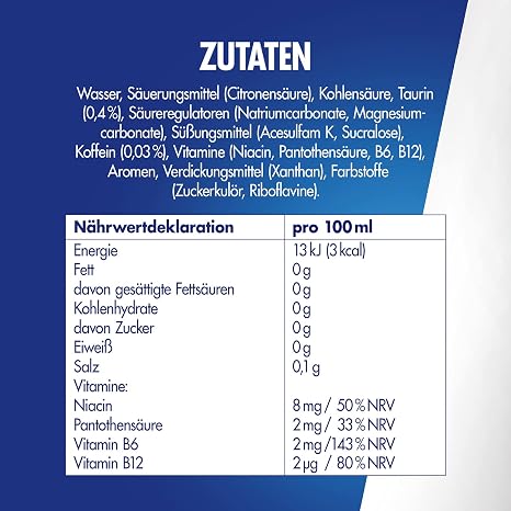 Red Bull Sugarfree - 24 Tray (250 ml) (Pack of 2)