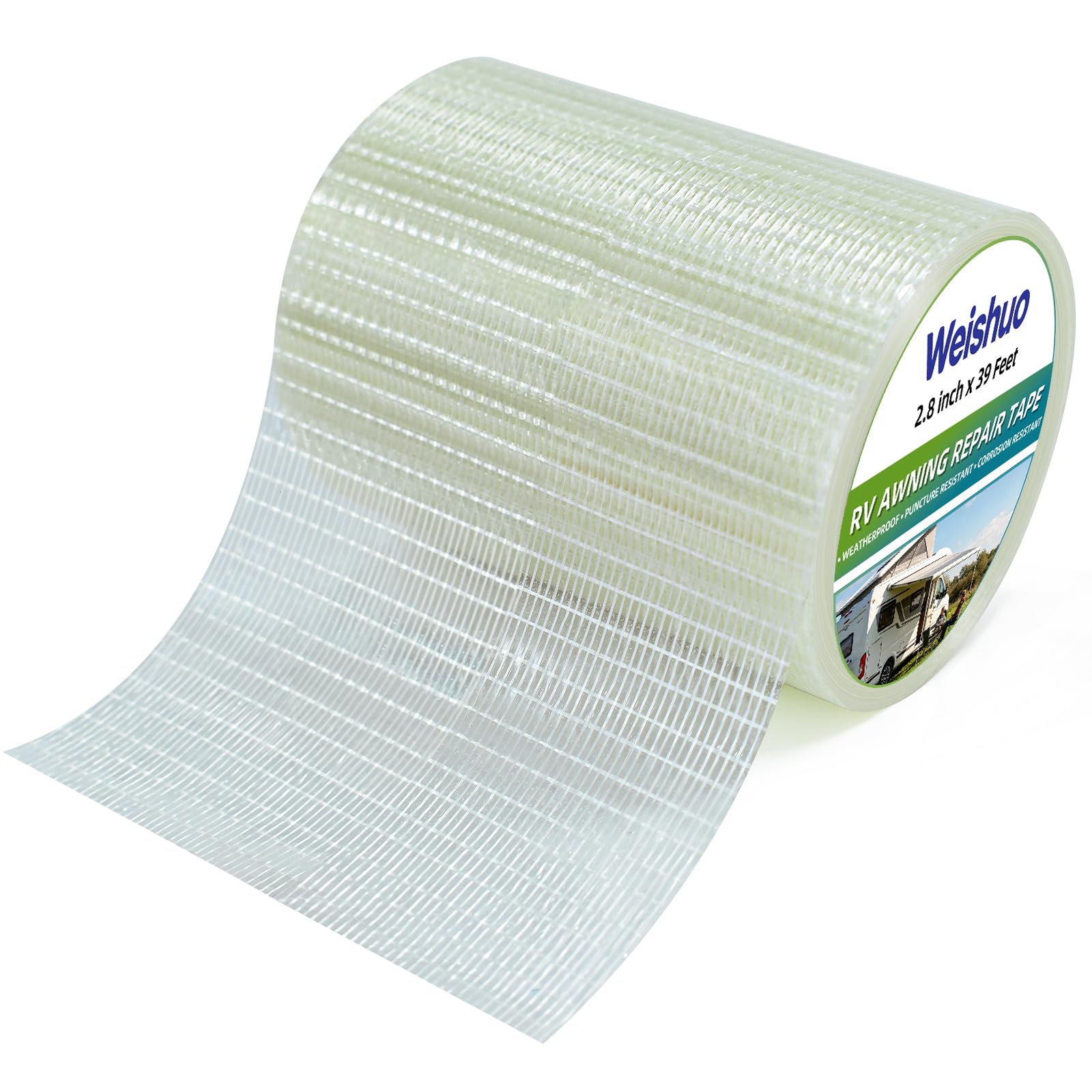zelt klebeband Weishuo Wasserdichtes Reparaturband Faser 8cm x 12m Hochklebrig Abriebfest, Reparatur für Segeltuch, Markise, Campazelt und Outdoor Plane Sport & Freizeit Fahrradtaschen von Cube für tiered pricing Size:56 (700c)