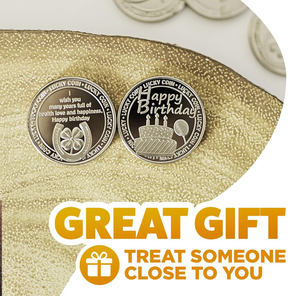 Pièce Porte-bonheur Gravée Gadgetzone – Message « Mother I Love You » – 4 Cm, Cadeau Sentimental Pour Maman