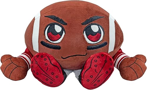 Miniatura 3 de Bleacher Creatures Alabama Crimson Tide Kuricha - Peluche de fútbol sentado de 8 pulgadas, suave inspirado en Chibi