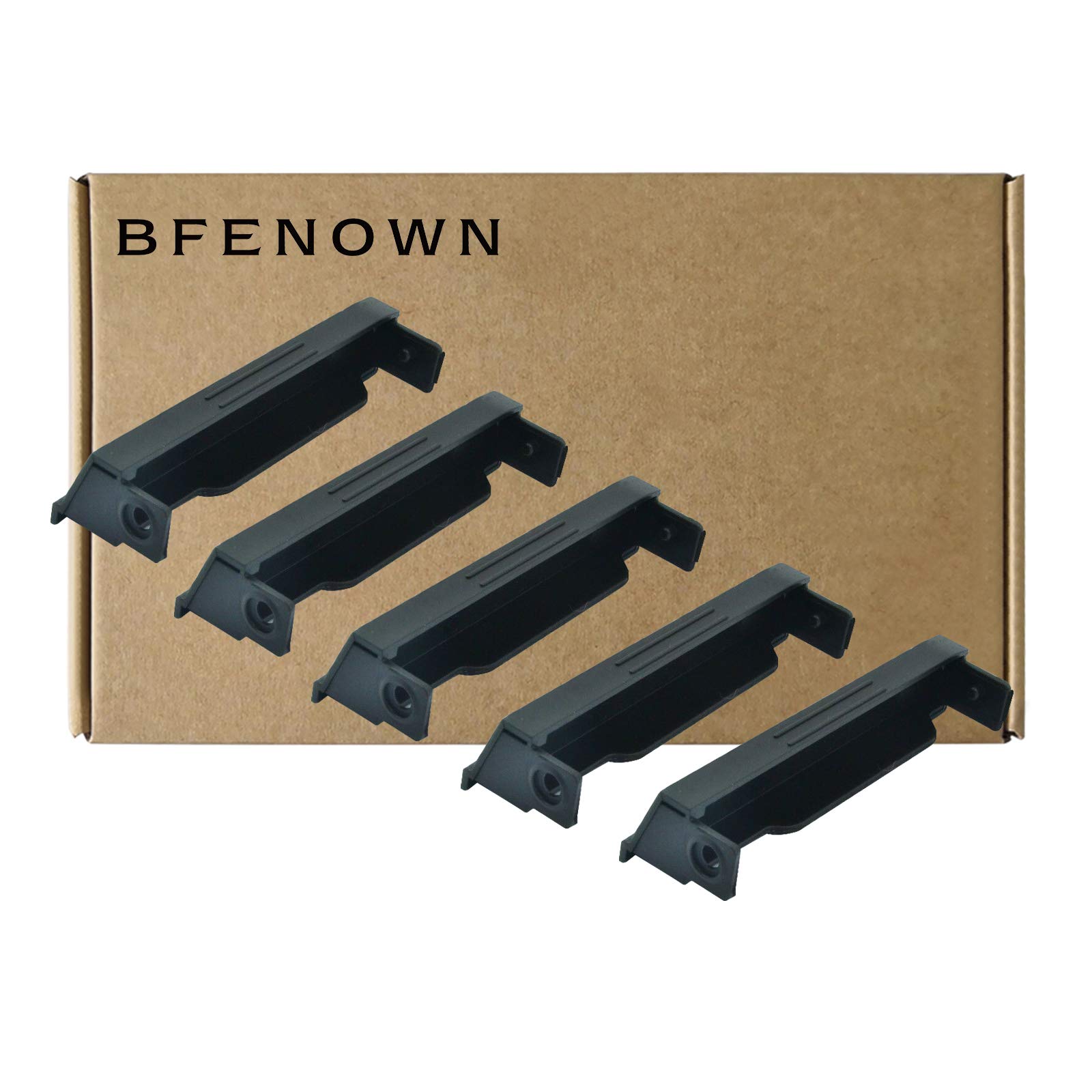 [ 5 Pack ] Bfenown Replacement HDD Hard Drive Caddy Cover for DELL Latitude 4310 E4310 THA01 9VRH4 (HDD Screws Included)