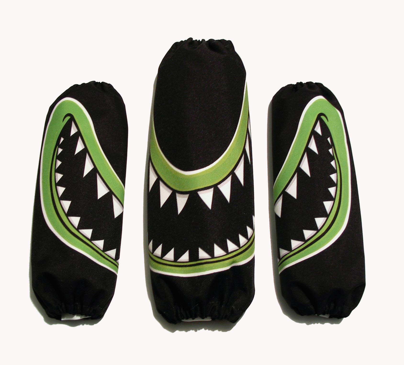 Can Am Spyder Shock Cover Vert,Ensemble de 3 Monster,(AUTRE MACHINE Indiquez la marque,modèle et année de votre véhicule.