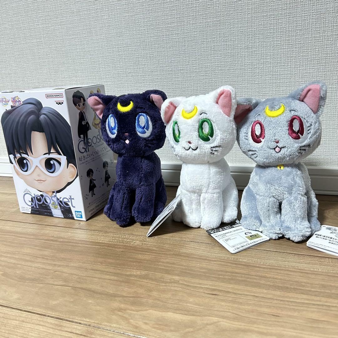 セーラームーン　アルテミス&ダイアナ　ルナ　フィギュア Amazon.co.jp: 美少女戦士セーラームーン ルナ アルテミス ダイアナ