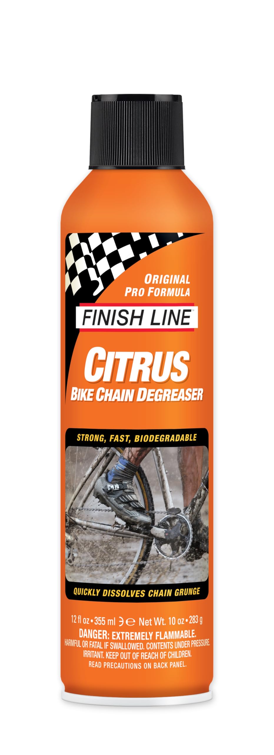 Citrus Bike Degreaser – Biodegradable, Non-Toxic Formula with Orange Peel Extracts, Penetrates Deep and Dilutes for Versatile Cleaning, 1 Gallon