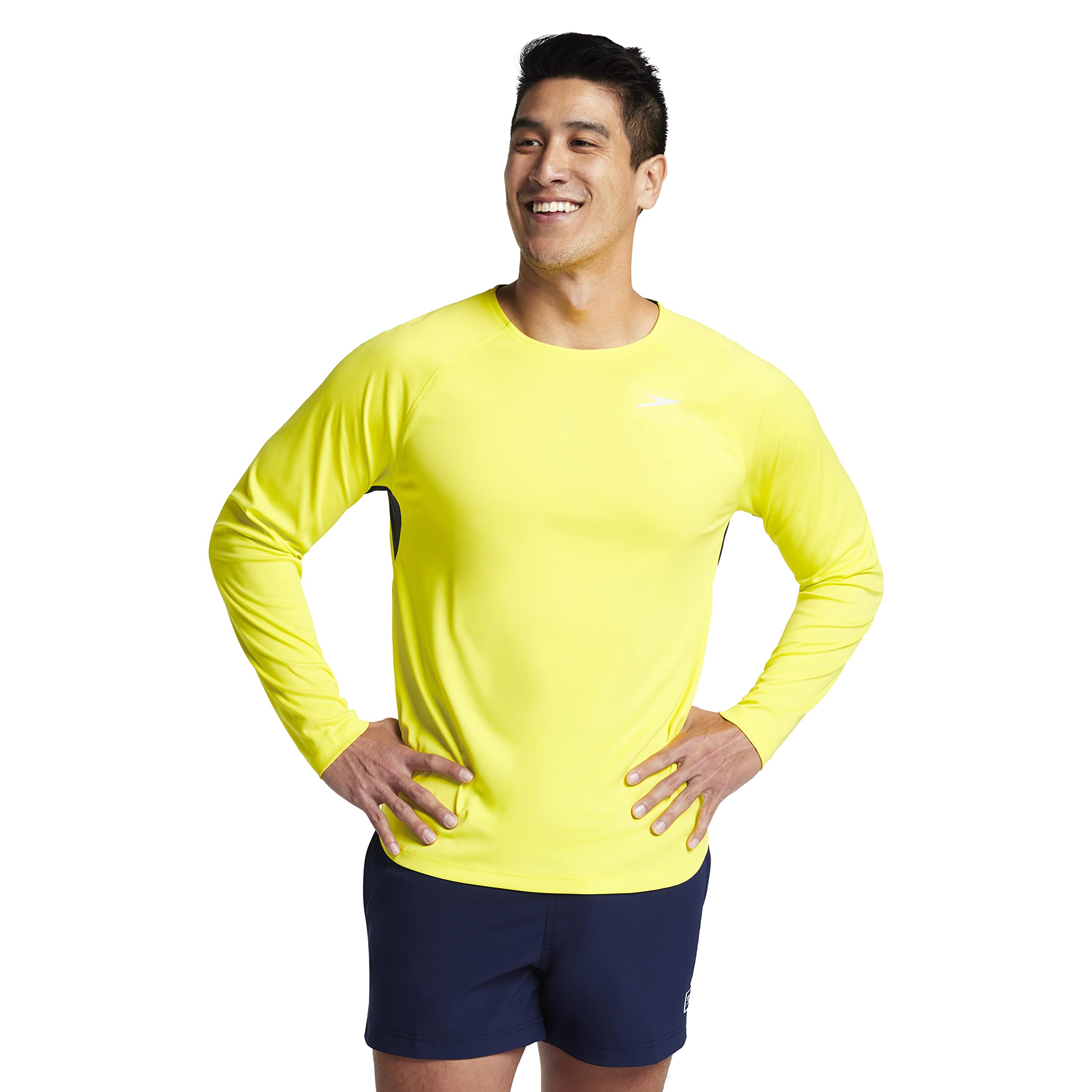 Speedo UV Swim Shirt Long Sleeve Fitness Rashguard Camisa de protección de Sarpullido Mujer (Pack de 1)