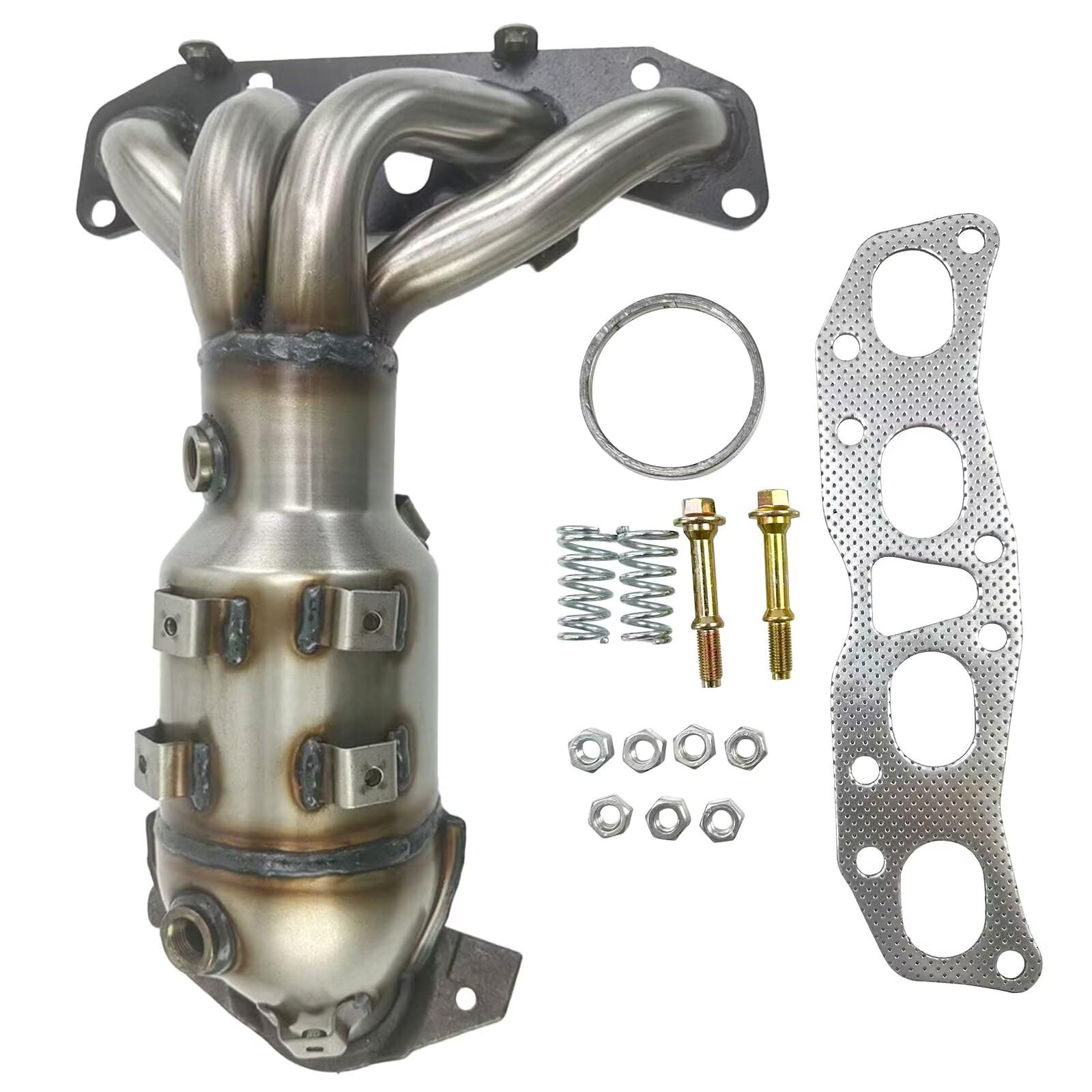 Anytek Front Catalytic Converter With Gasket Direct-Fit Compatible with Nissan Altima Sentra Base S SL SE-R 2002 2003 2004 2005 2006 L4 2.5L Replace# 641519 EPA Compliant