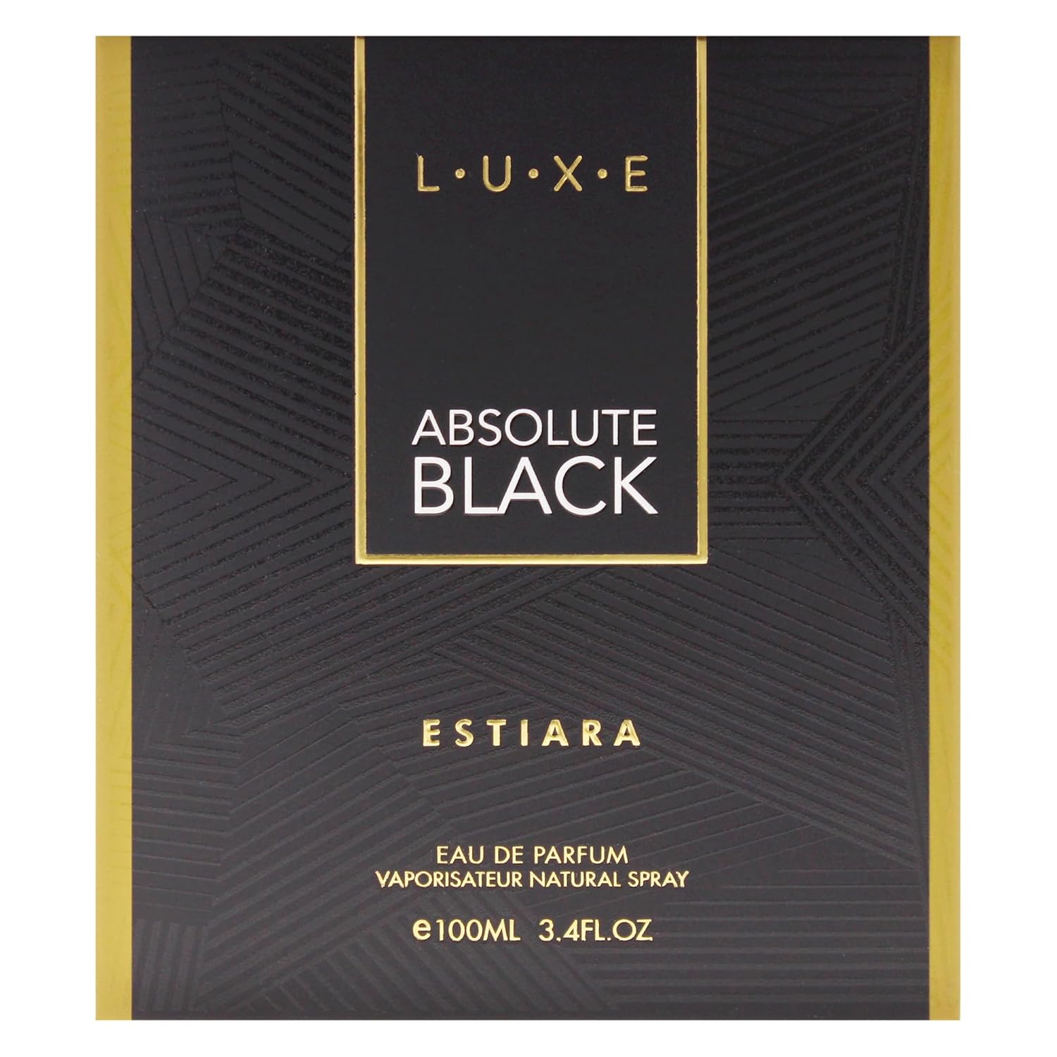 Luxe Absolute Black by Estiara for Men - 3.4 oz EDP Spray - Image 5