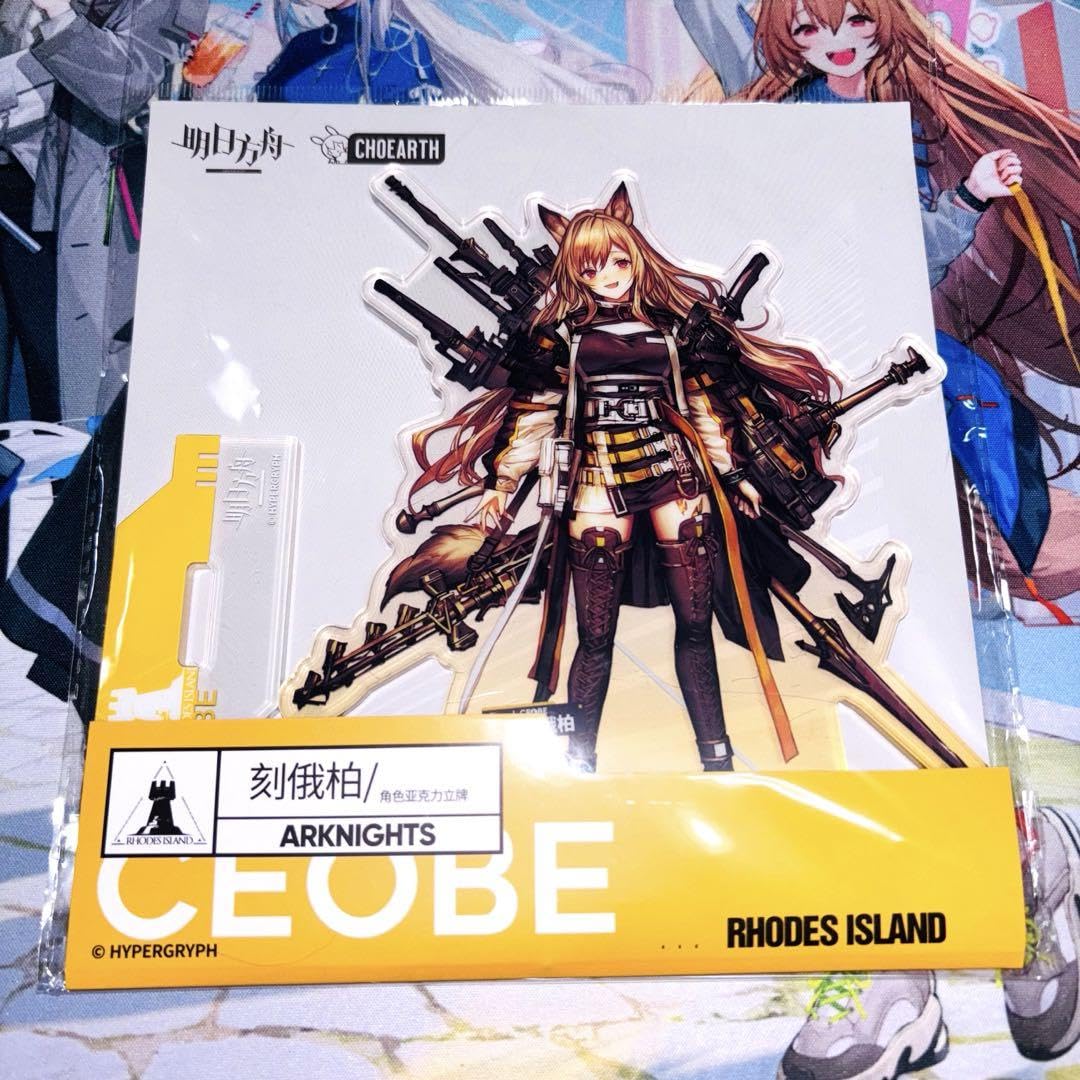 希少　レア　アークナイツ　アクリルフィギュア　アクスタ　アリーナ 現品】アークナイツ コンサート 音楽祭 特典 アーミヤ ケルシー