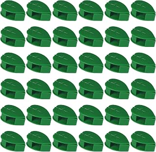 LECTNORE 36Pcs Plant Clips Climbing Plants Wall Fixture Clips Self-Adhesive Plant Fixer Invisible Vine Traction Wall Fixture Leaf Shaped Clips for Climbing Plants and Wire Fixing(Green)