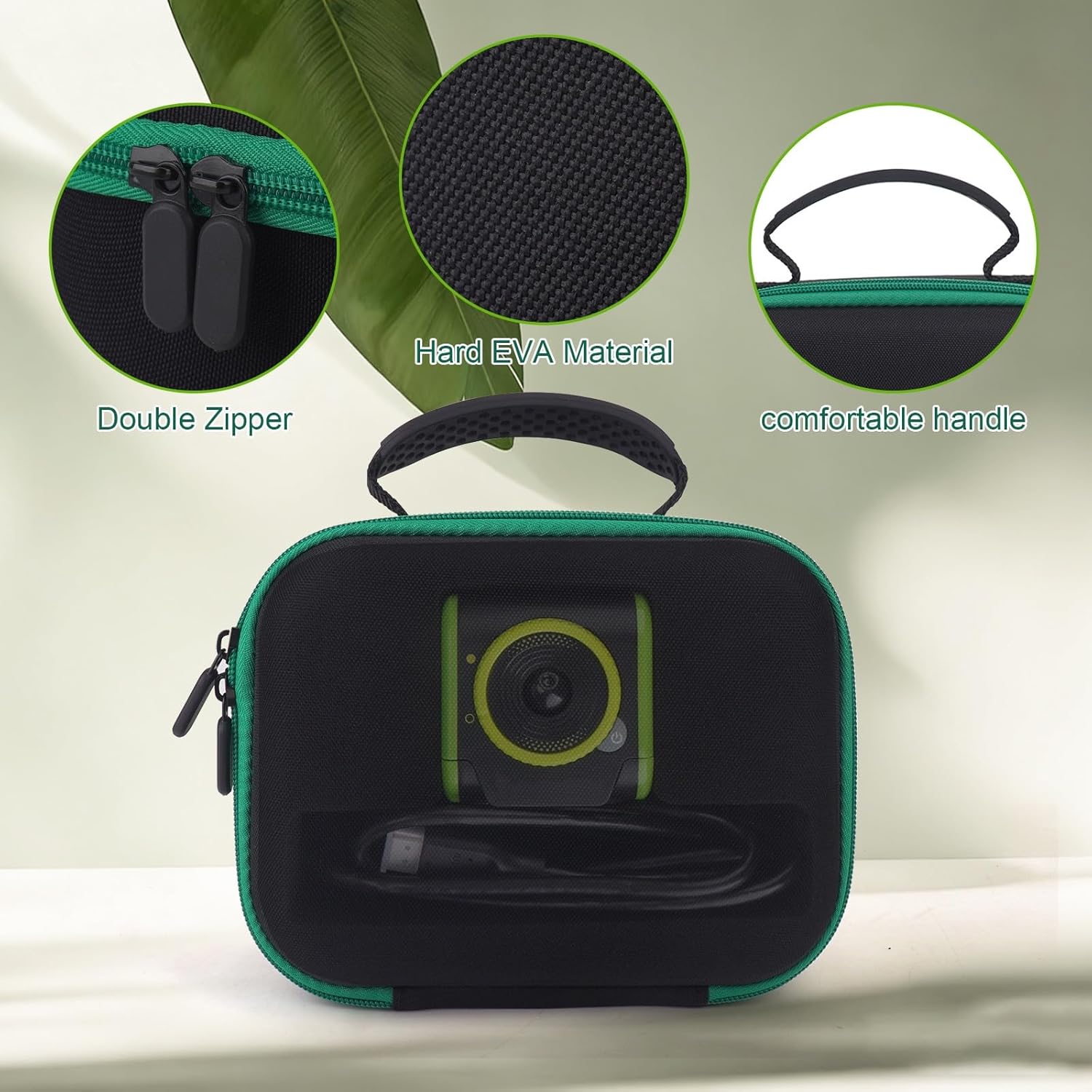 YouKnow Hard Case Compatible with LeapFrog LeapMove Active Learning Video Game System with Removable Custom Sponge Insert (Only Case)