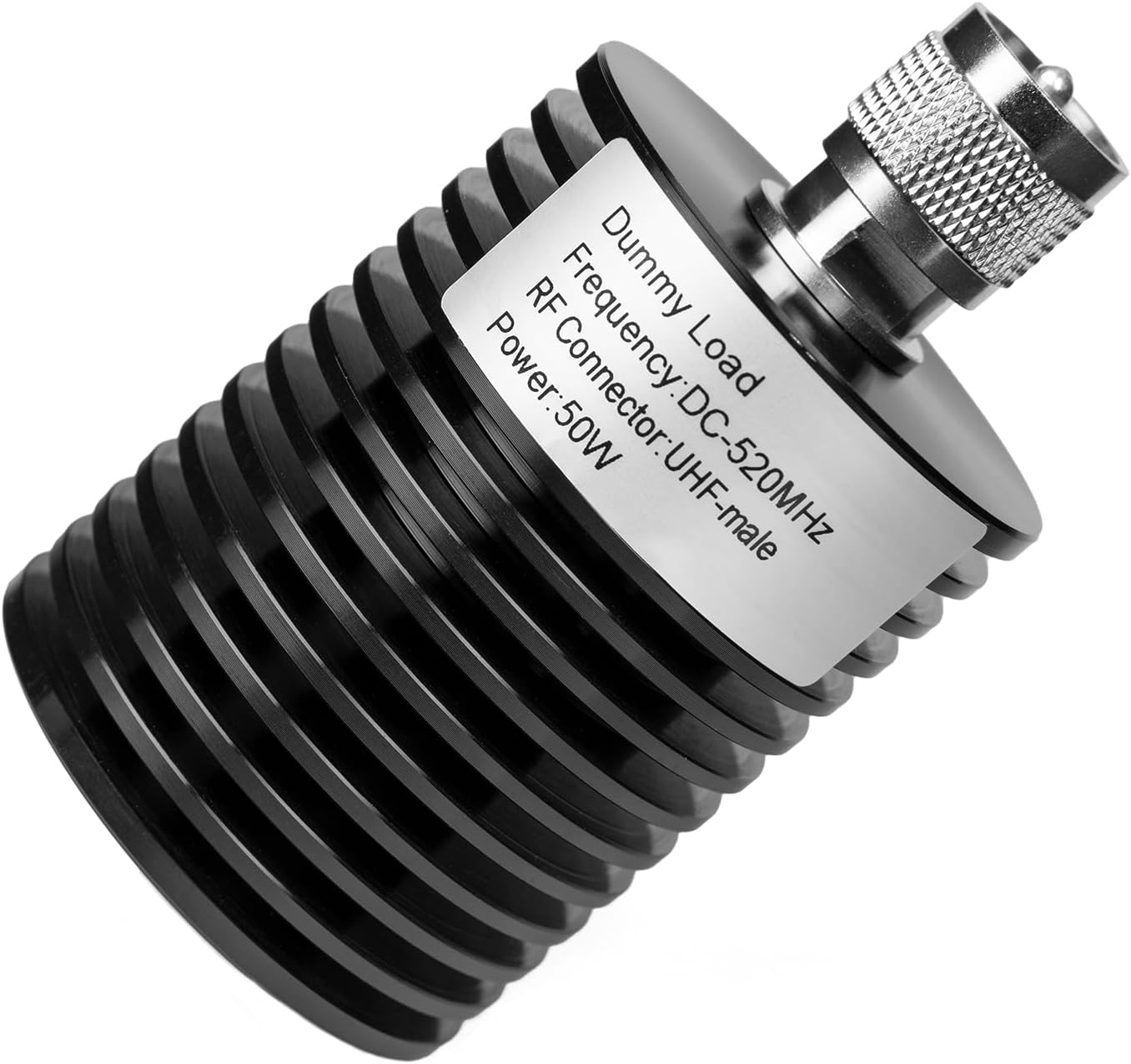 Fumei 50W Dummy Load DC-520MHz VSWR Less Than 1.2 50 Ohm PL259 UHF Male Connector