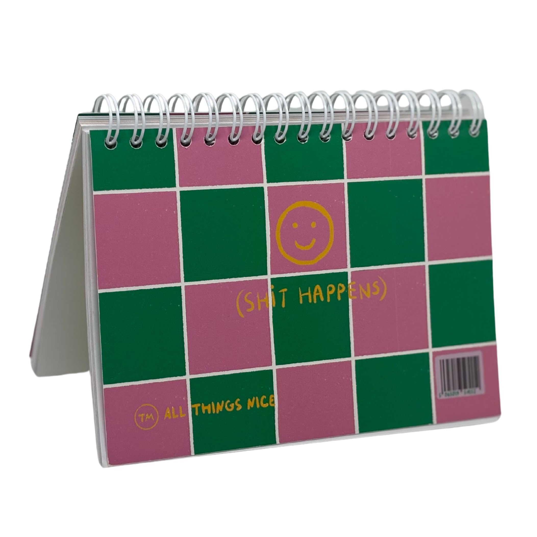 52 Weeks of Sweary Affirmations and Positivity Quotes Puns Positive Vibes Swear Words Gift Motivational Flip Chart Desk Pad for Office Desk from All Things Nice - Image 2