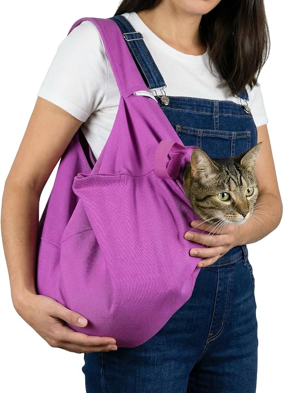 Bolsa de Transporte para Gatos Cat-in-the-bag Cozy Comfort Carrier Grande Lavanda