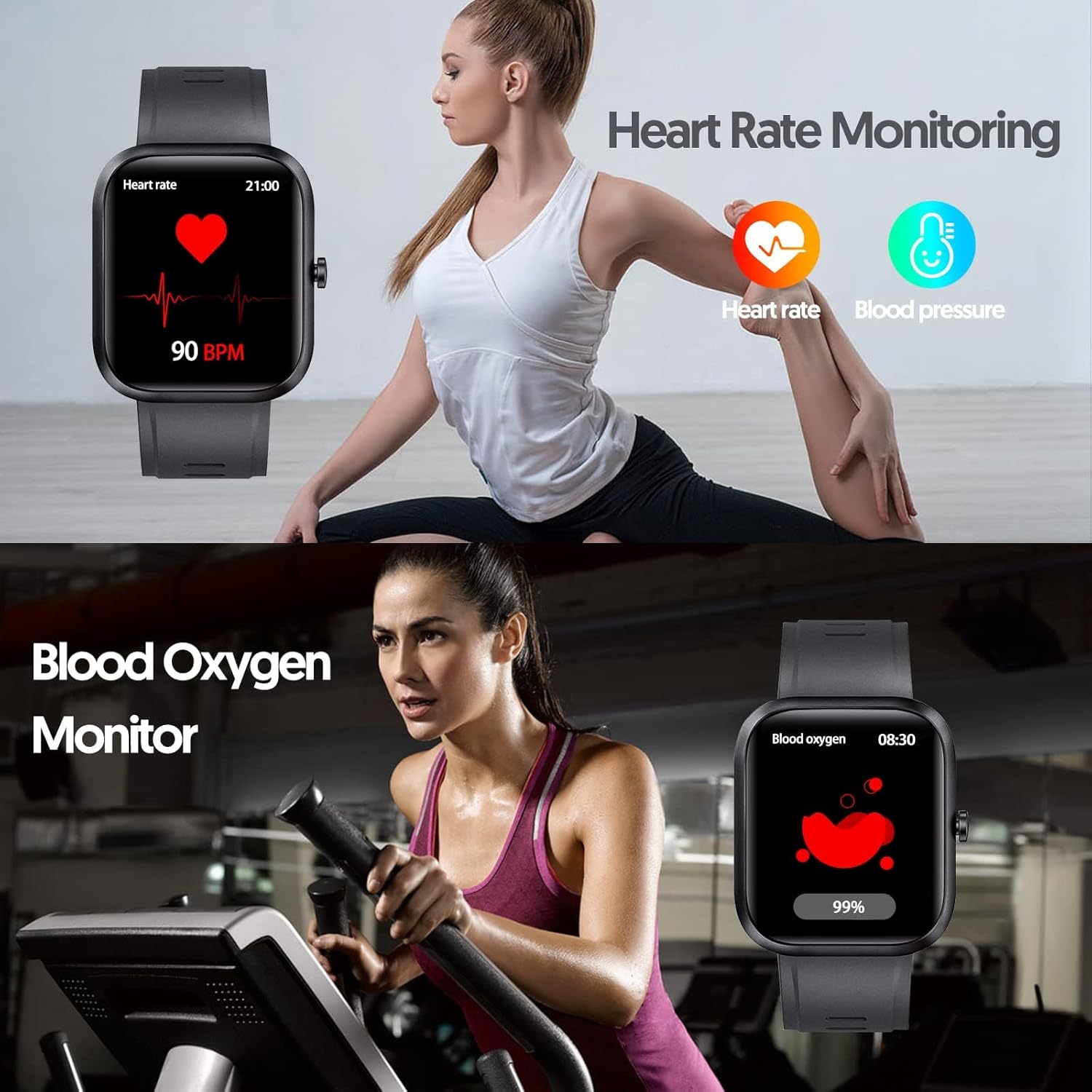 Heart Rate and Blood Oxygen Monitoring