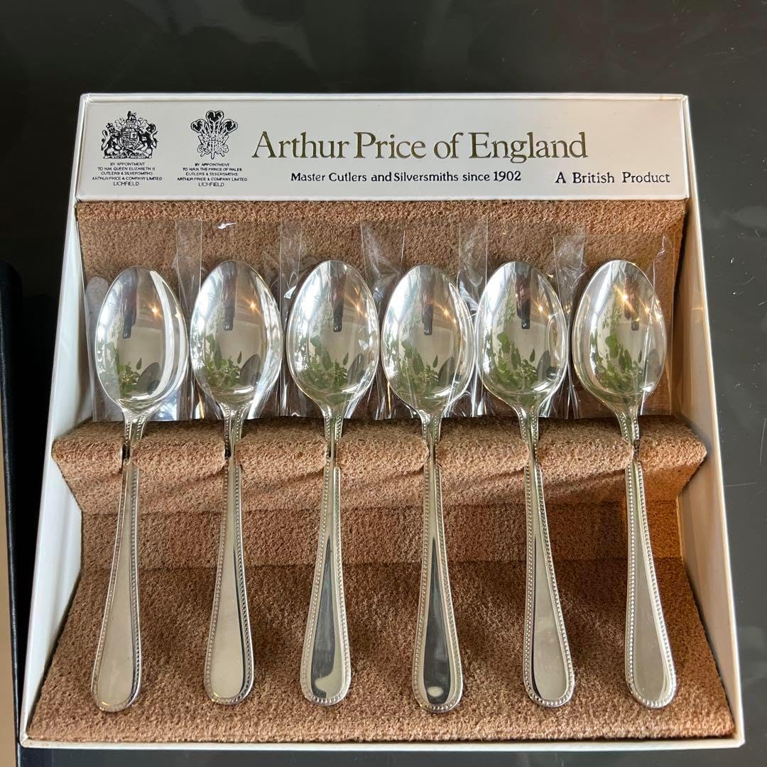 Arthur Price of England ティースプーン　６本セット Arthur Price of England ティースプーン 6本セット