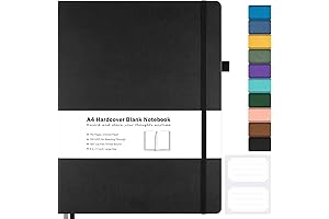 Black Hardcover Sketchbook: Express Your Creativity