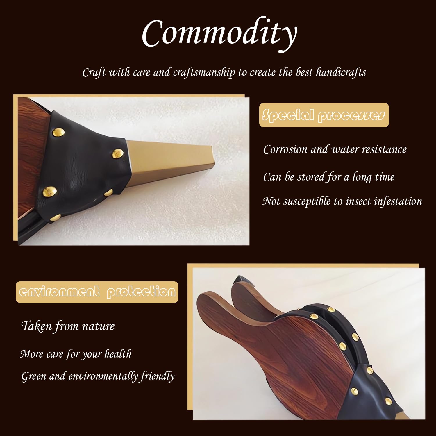 Soffietti In Legno, Soffietto Per Barbecue, Soffiatore Manuale Per Camino, Soffietto Per caminetto, Usato Per Barbecue All'Aperto, Campeggio, Fate Fuoco Del Camino Marrone (30.5 Standard)