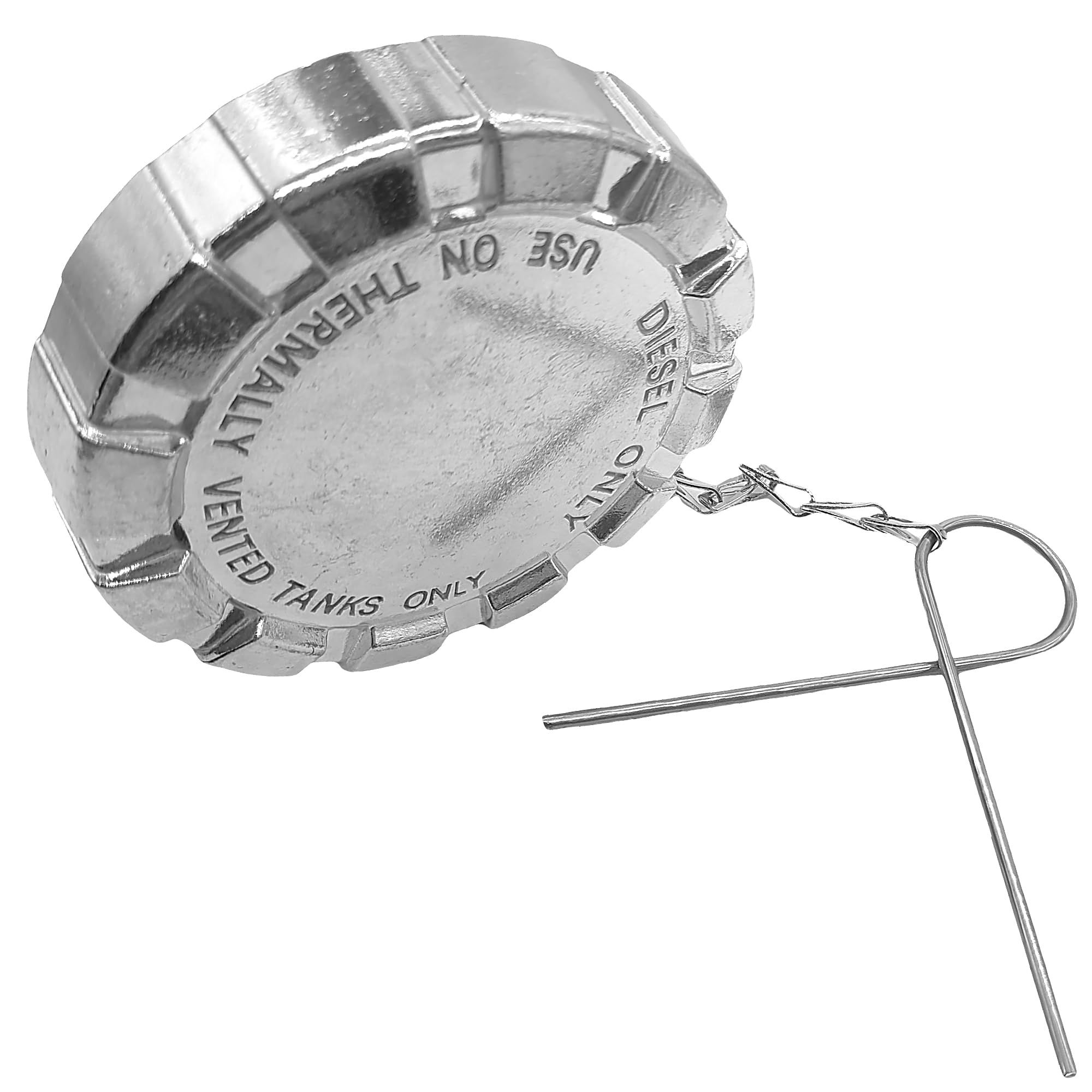 TOJIOKenworth Truck Fuel Tank 3 1/2” Nominal 5.5 TPI Compatible with Kenworth trucks, Non-Locking, Non-Vented, Solid, Ultra Low Sulfur, KWT-002