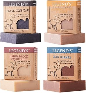 Legend's Creek Farm Goat Milk Soap - Barra hi...