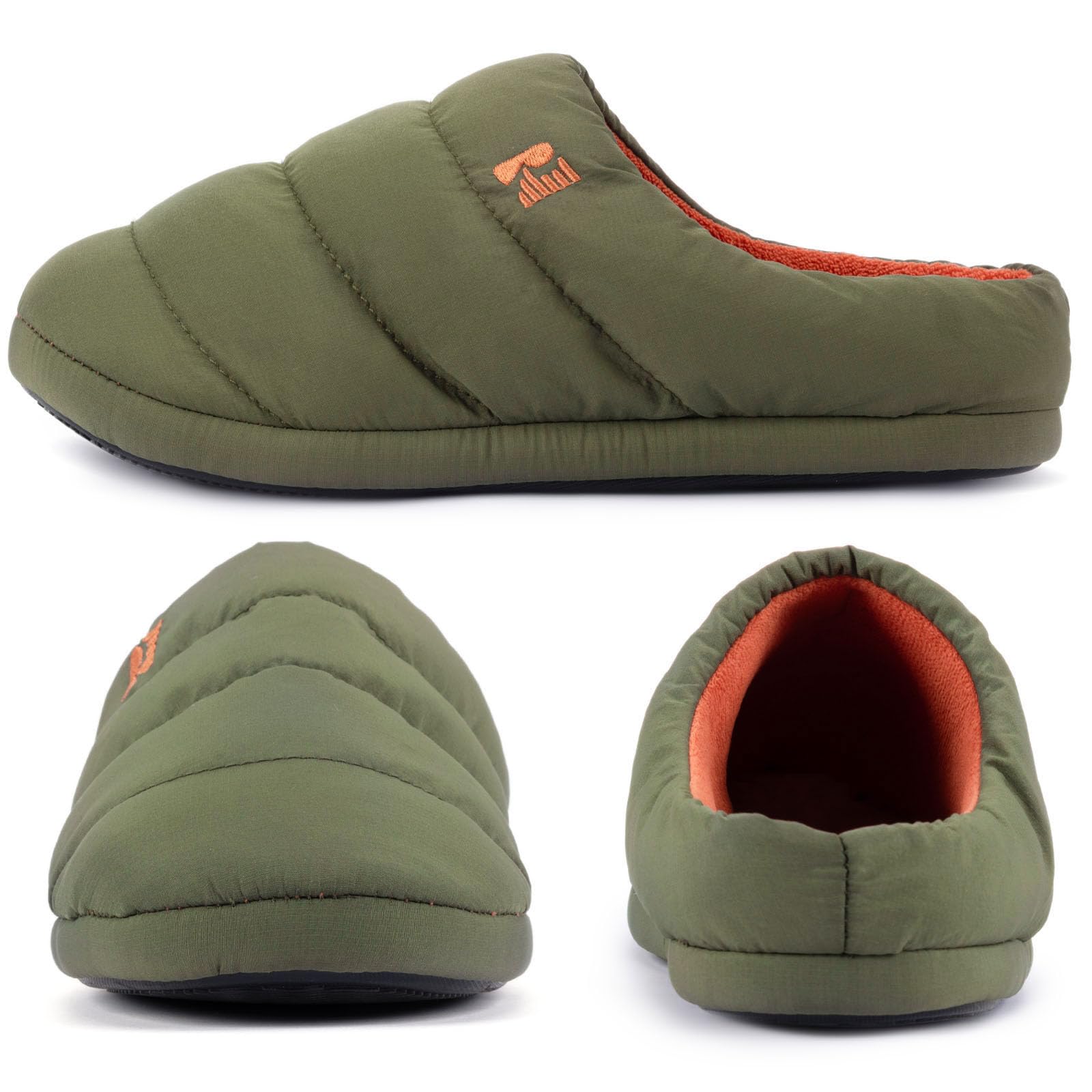 RockDove Pantofole da Campeggio in Memory Foam per Uomo