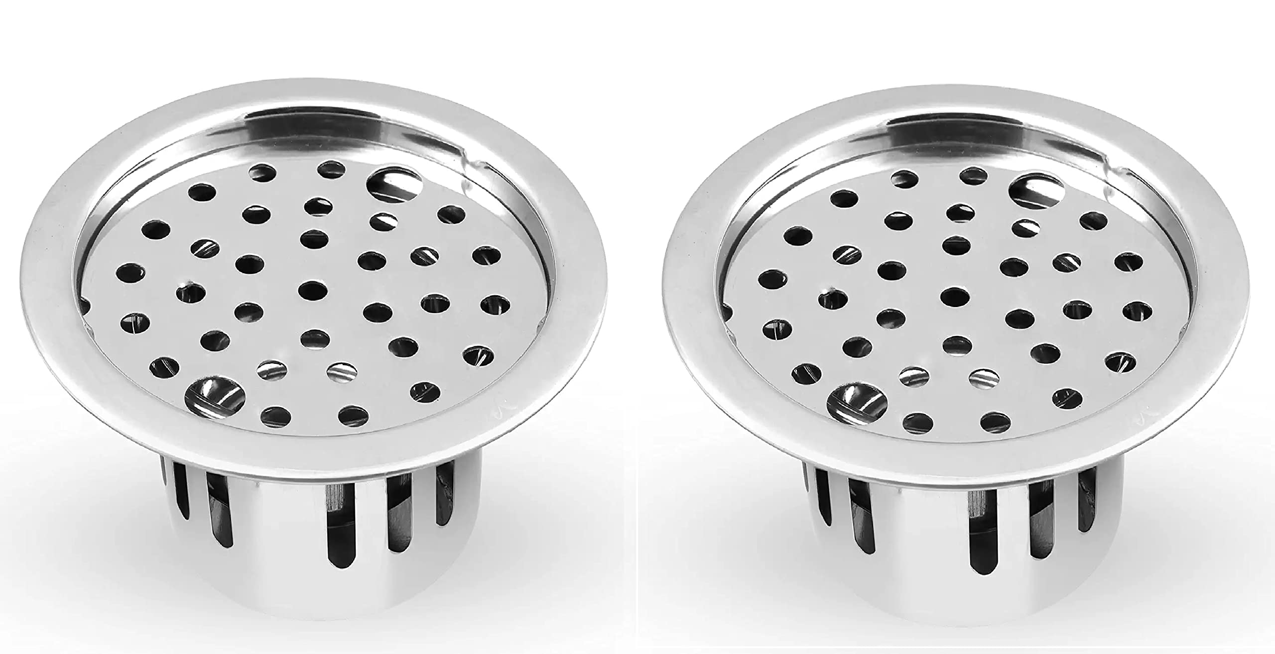 Buy YTC Jali Round Lock with Anti Cockroach Trap Plain Stainless Steel