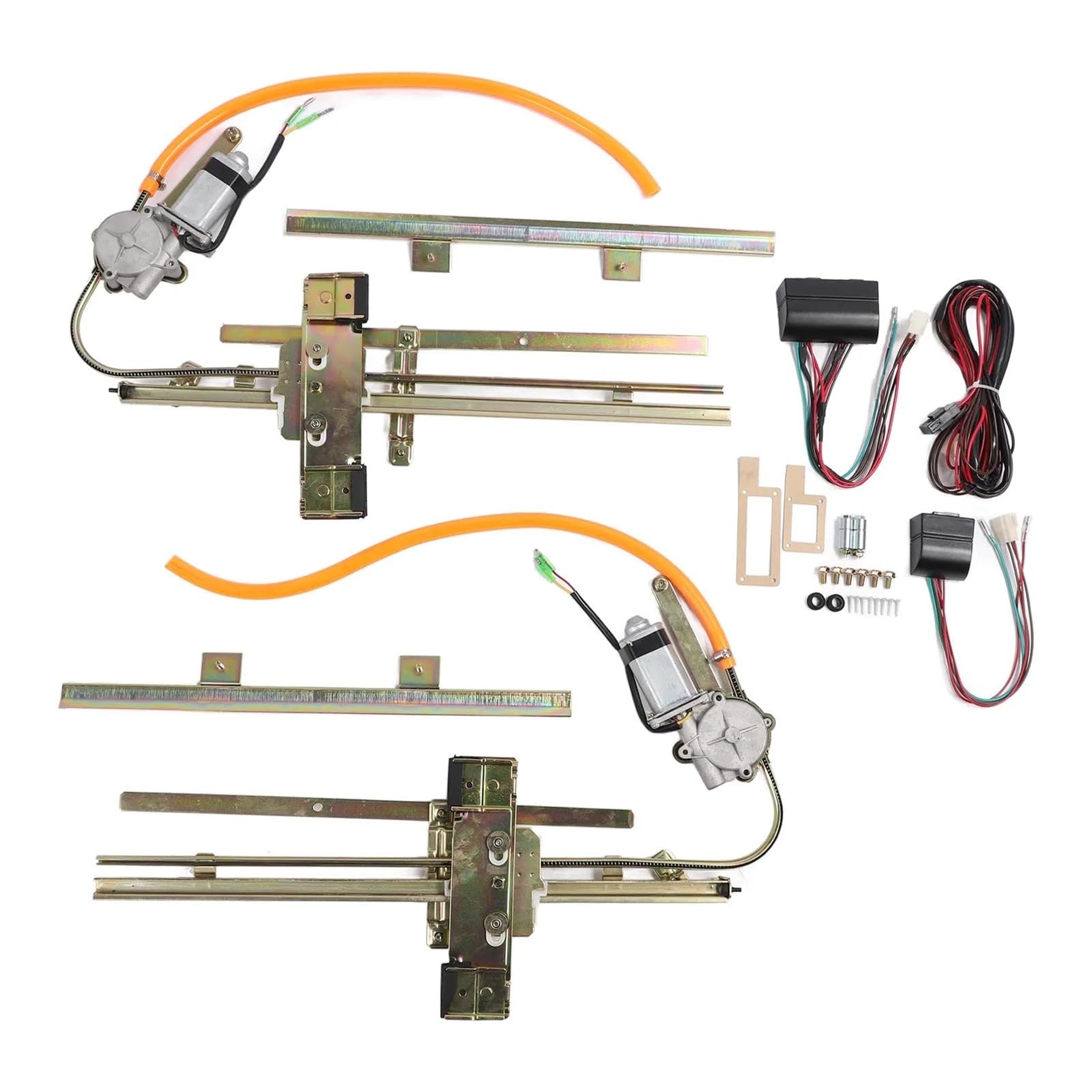 Régulateur de vitre électrique et kit de conversion 2 portes pour Hot Rod et Rat Rod