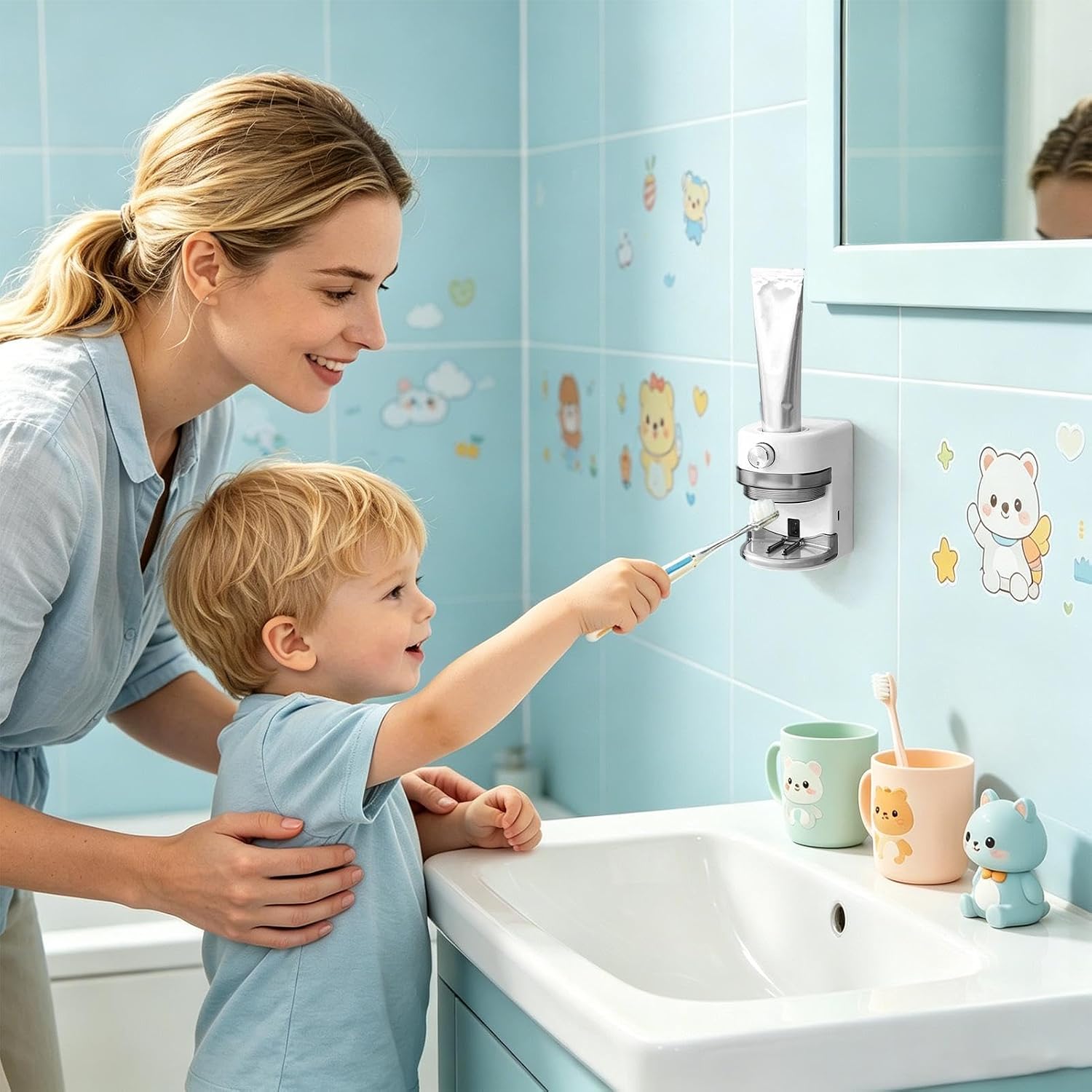 Toothpaste Squeezer Intelligent Sensing Bathroom Accessory image 2