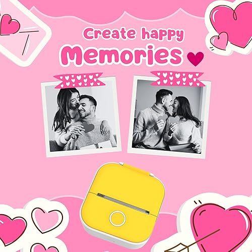 Miniatura 2 de T02 - Mini impresora de bolsillo, fabricante de calcomanías, impresora térmica portátil, impresora pequeña, impresora de calcomanías, impresora para